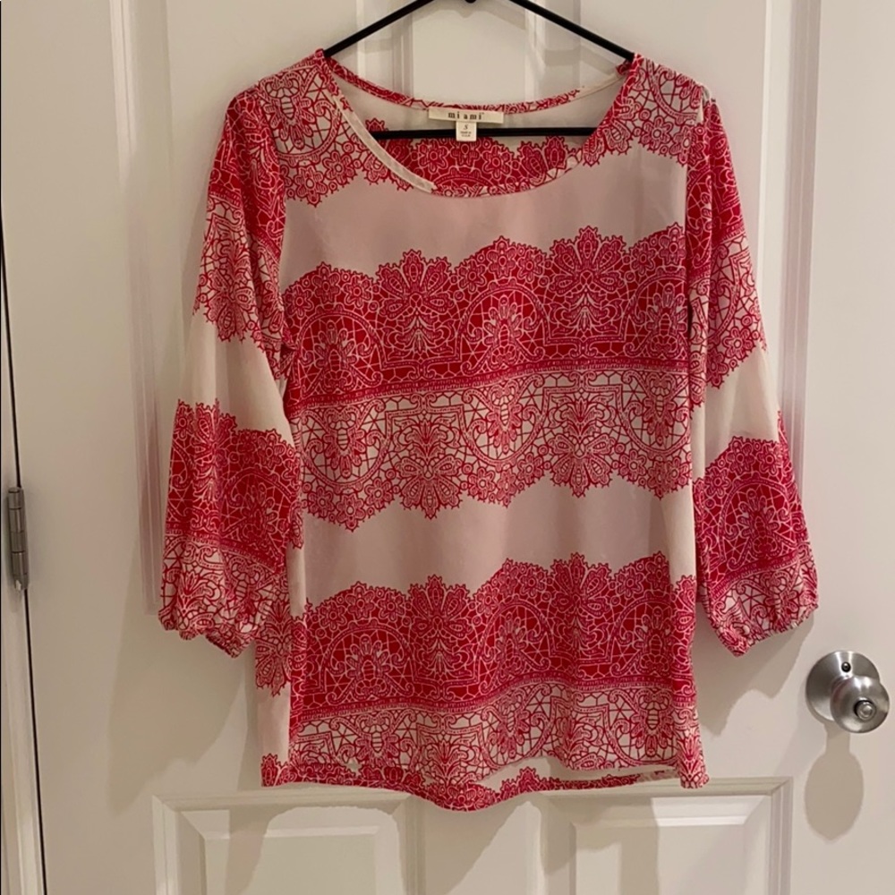 Miami Quarter Sleeve Blouse